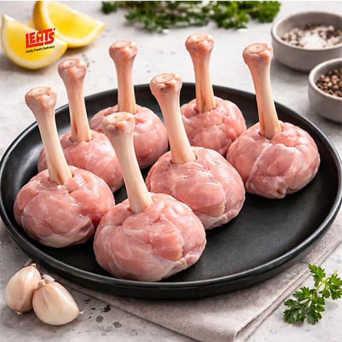 A  Fresh And Hygenic Broiler Chicken Lollipop